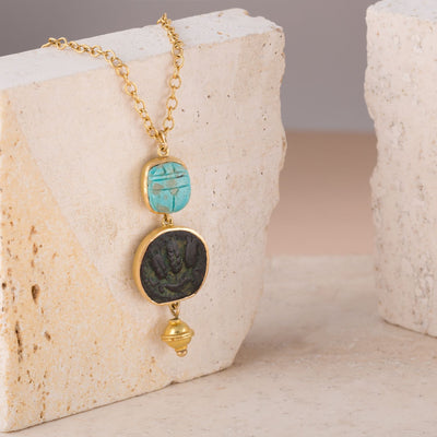 Antique Coin necklace