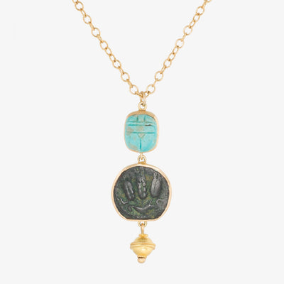 Antique Coin necklace